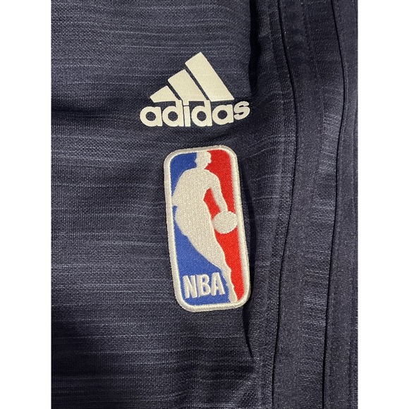 Washington Wizards Bullets DC NBA Adidas Team Warm Up Pants Full Side Snap 2XL+2 - Picture 2 of 9